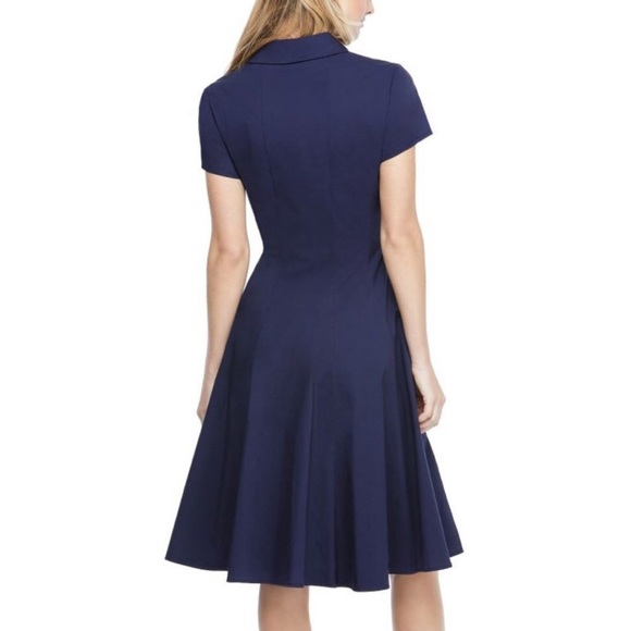 Gal Meets Glam Molly Shirt Dress New Navy Size 0